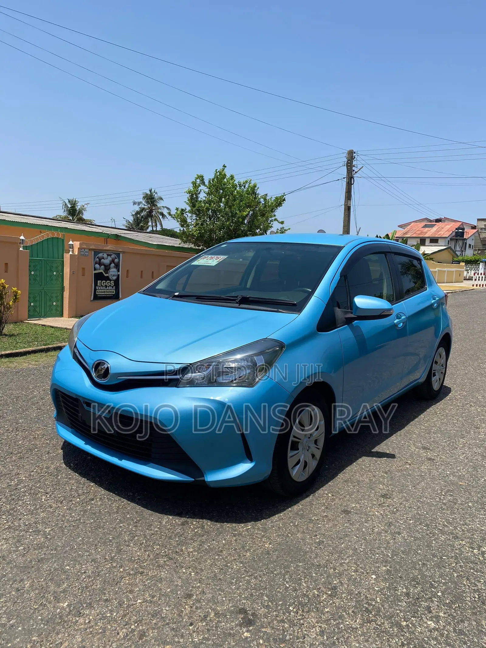 Toyota Vitz 1.3 FWD 5dr 2015 Blue