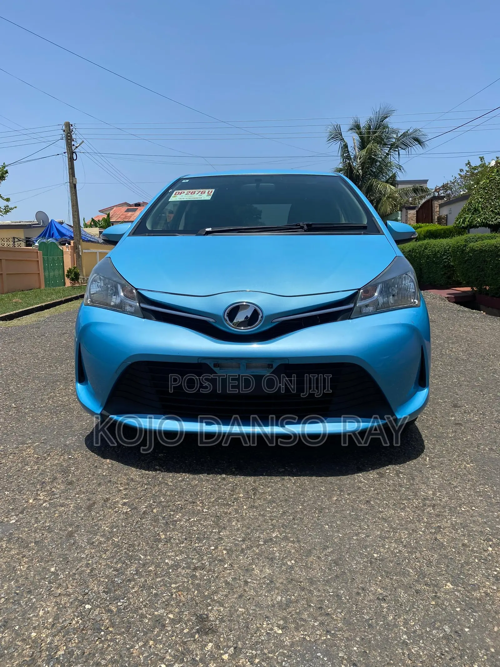 Toyota Vitz 1.3 FWD 5dr 2015 Blue