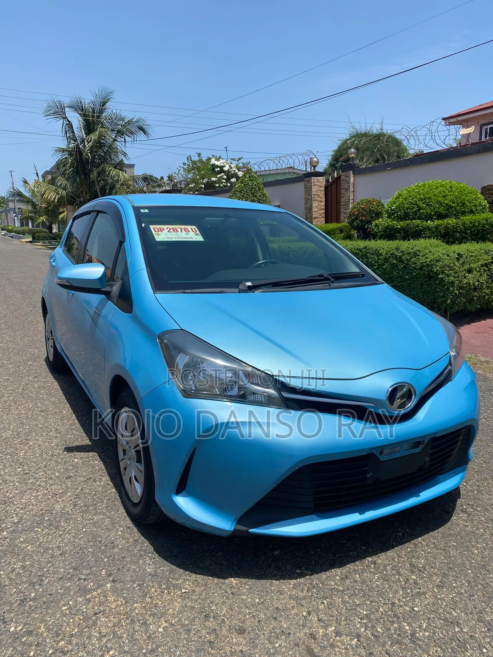 Toyota Vitz 1.3 FWD 5dr 2015 Blue
