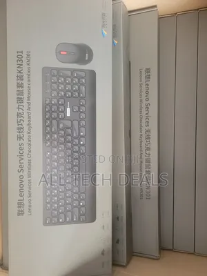 Lenovo Services Wireless Kn301 Keyboard and Mouse Combo