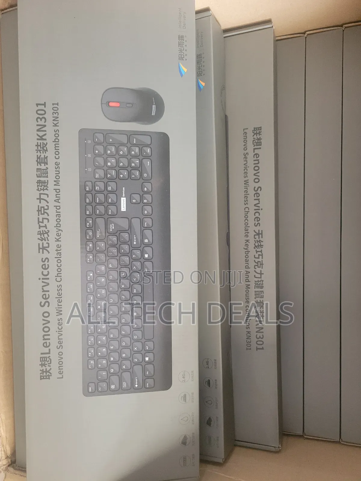 Lenovo Services Wireless Kn301 Keyboard and Mouse Combo