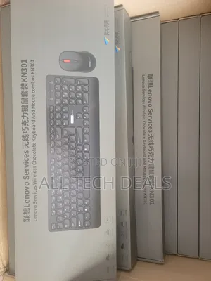 Lenovo Services Wireless Kn301 Keyboard and Mouse Combo