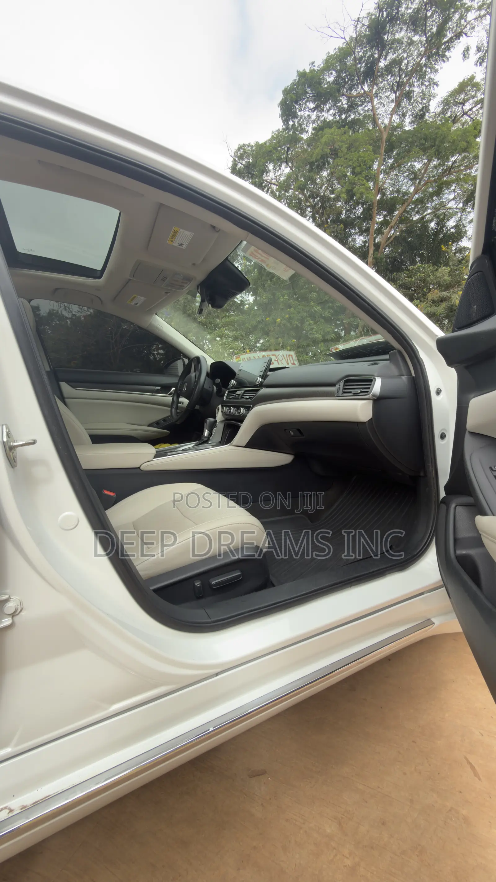 Honda Accord EX-L (1.5L 4cyl Turbo CVT) 2019 White