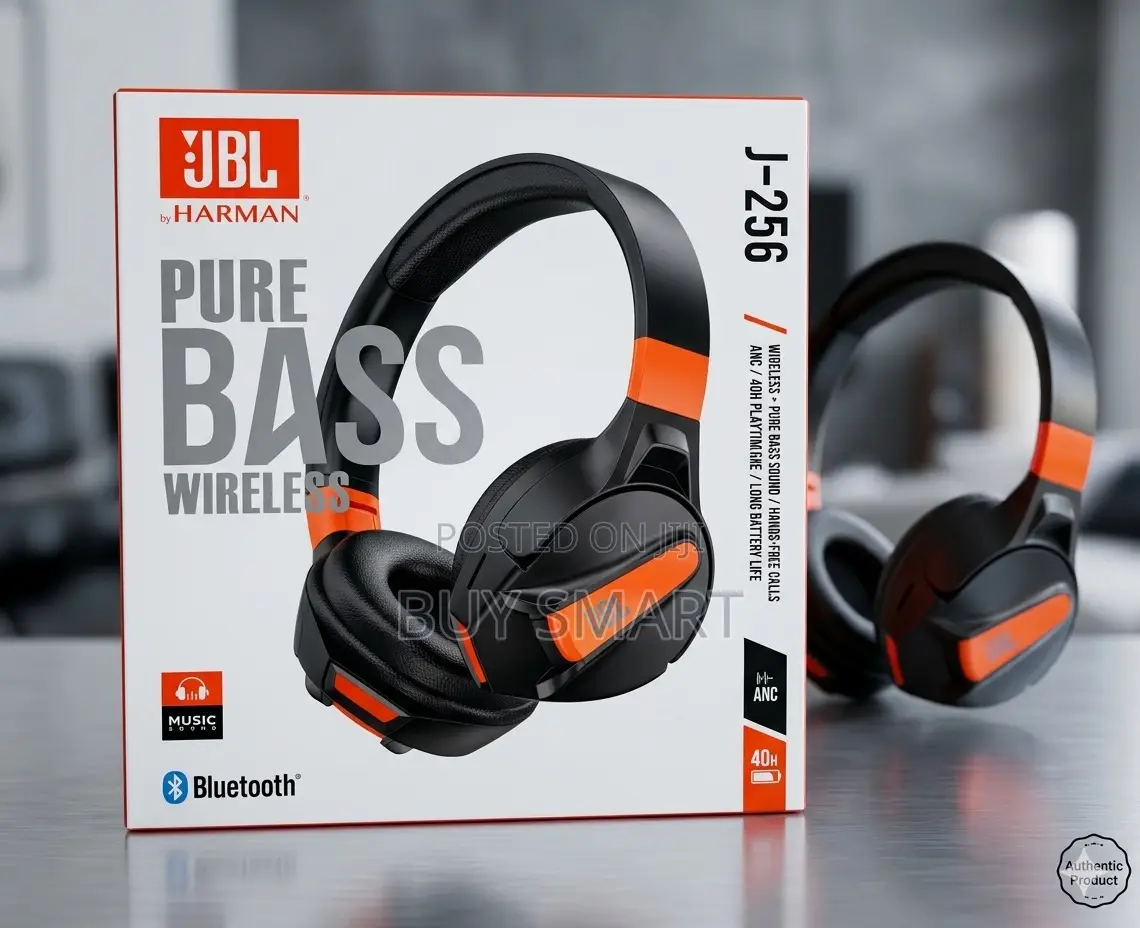 JBL Pure Bass Wireless Headphone