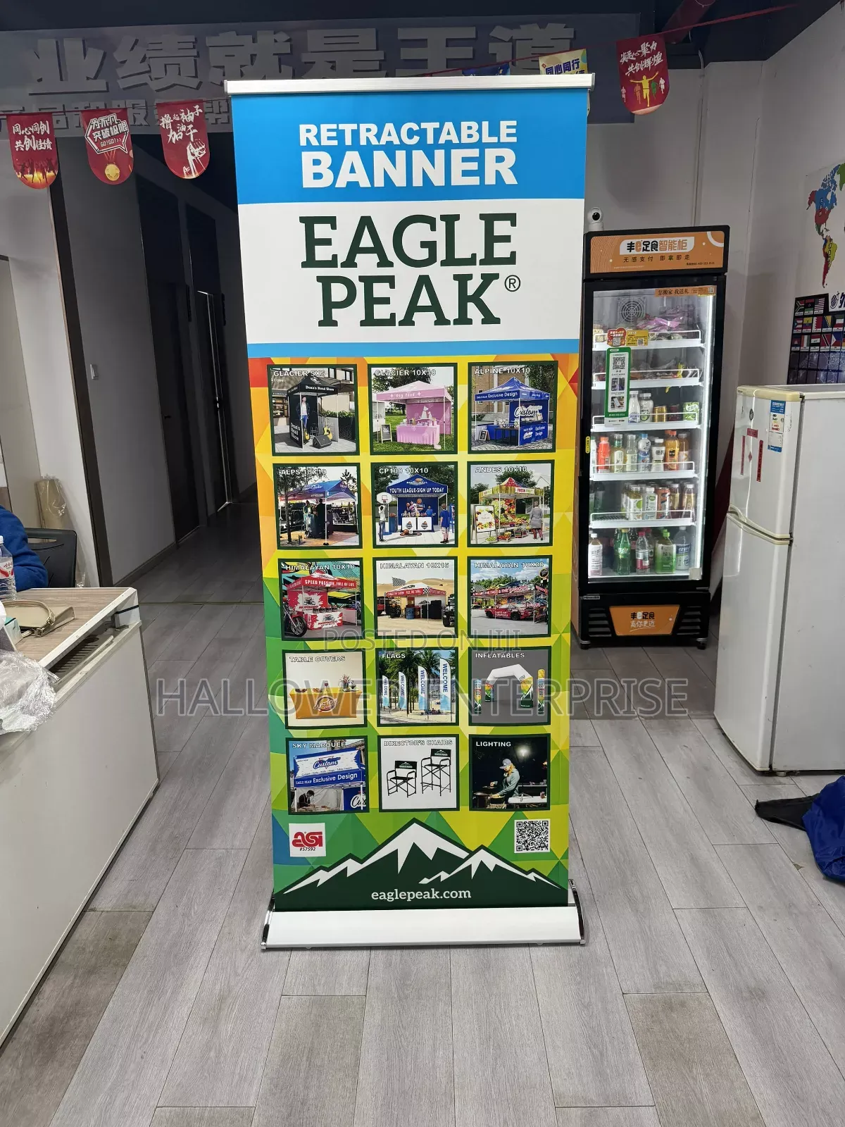 Retractable Stand Up Banner Roll Up Pull Up
