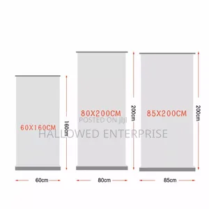 Retractable Stand Up Banner Roll Up Pull Up