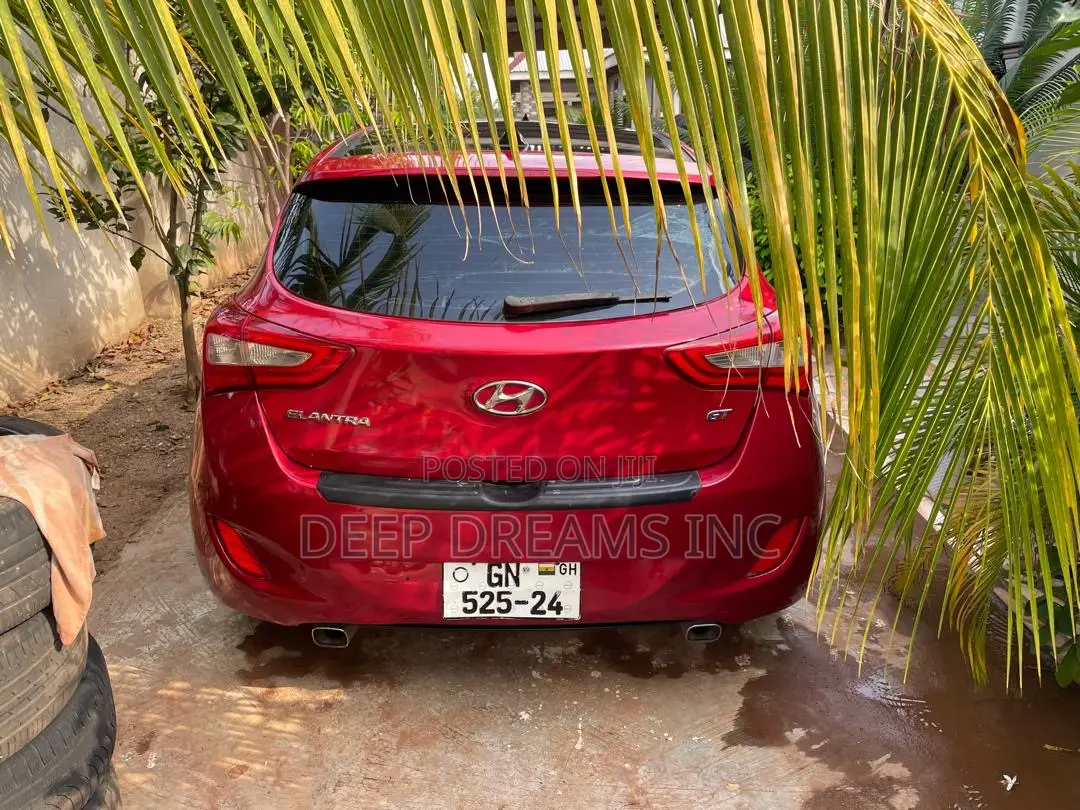Hyundai Elantra 2014 Red