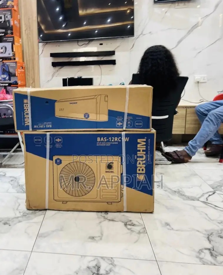 Affordable Bruhm 1.5hp Air Conditioner With Remote Control(R410 Gas)