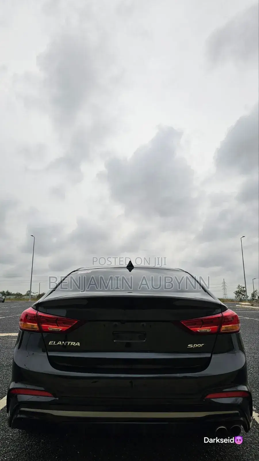 Hyundai Elantra Sport 2018 Black