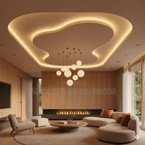 Modern Plasterboard Ceiling