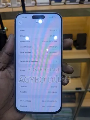 Apple iPhone 16 Pro Max 256 GB White