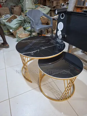 Double Center Table Marble Maf-3921