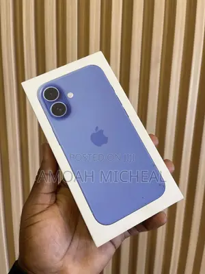 New Apple iPhone 16 128 GB Blue