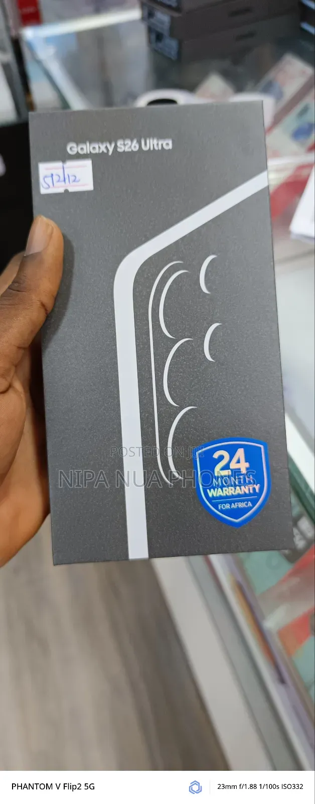 New Samsung Galaxy S26 Ultra 5G 512 GB Gray