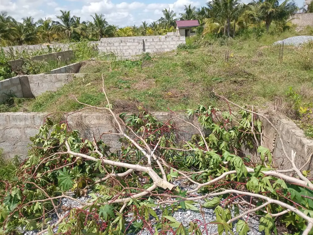 1 Plot of Land for Sale at Kasoa, Gomoa Fetteh With 4 BRM Footings
