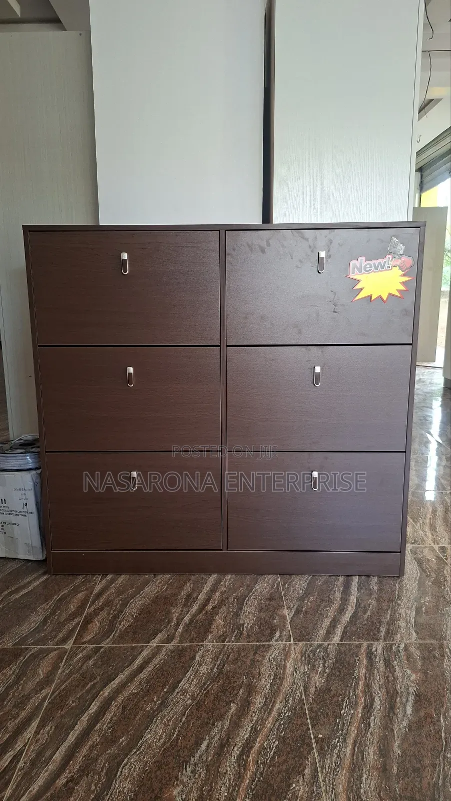 Shoe Cabinet F107 120x24x45cm