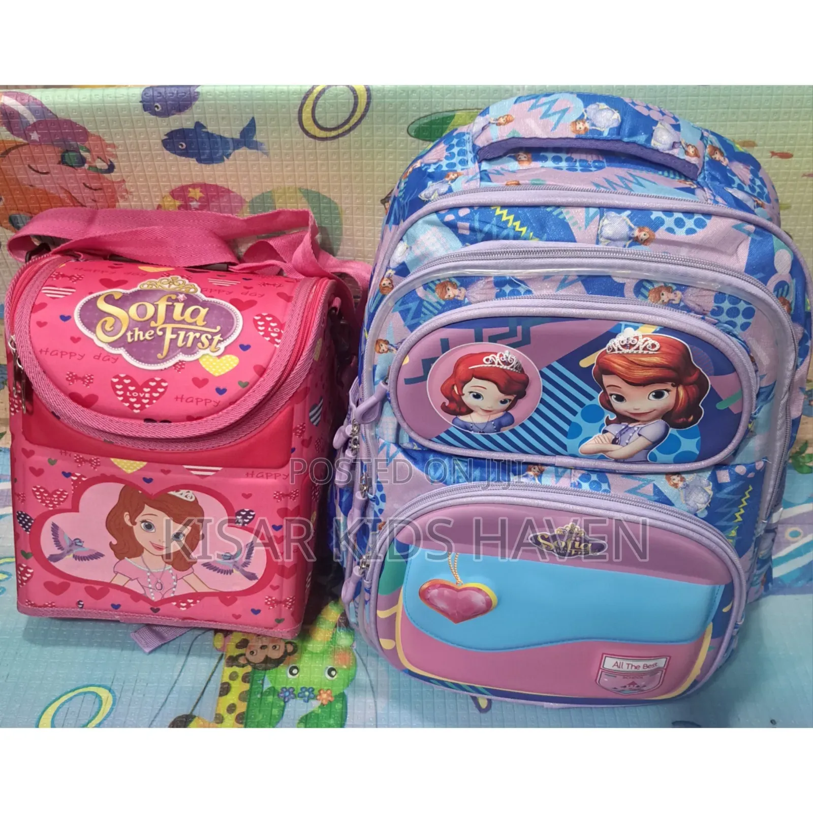 Sofia School Bag With Lunch Bag 6 To 8 Years