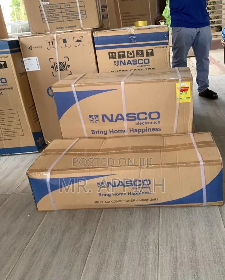 Super Quality Nasco 1.5hp Air Conditioner With Remote Control(White)