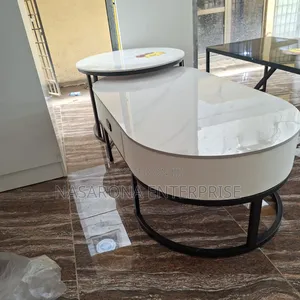Double Marble Center Table