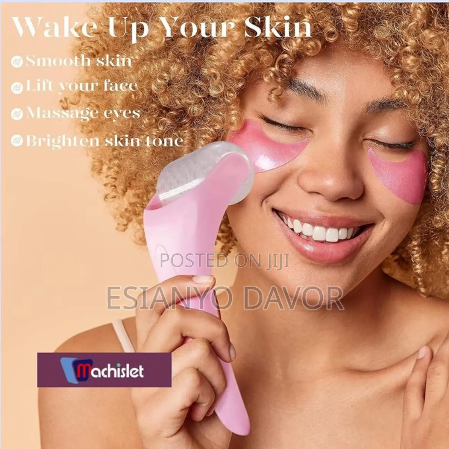 Machislet Ice Roller Facial Beauty Massager 666114
