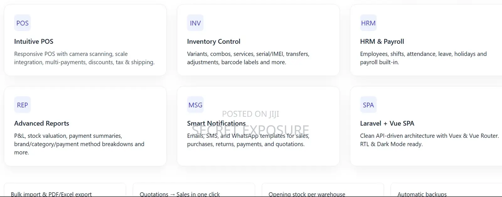 Ultimate Pos + Stock Manager: Erp, Pos Inventory