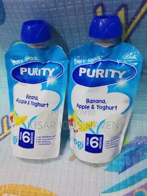Purity Baby Snack 6months+ ( Banana, Apple and Yogurt) Price for 1