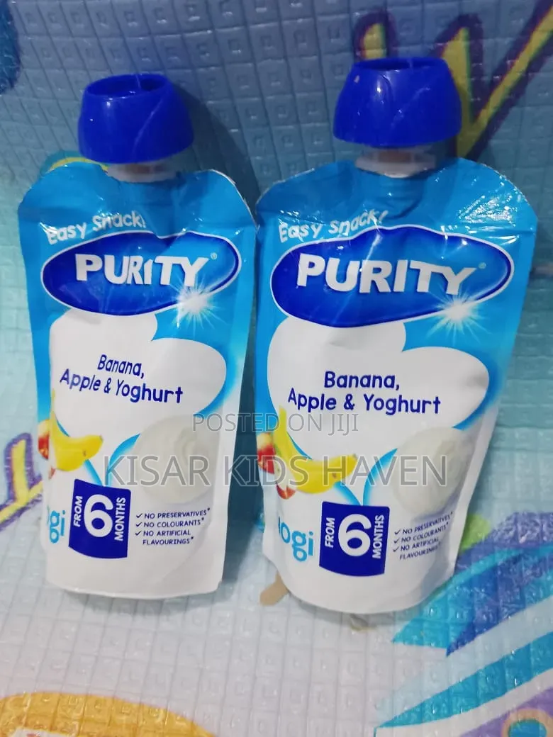 Purity Baby Snack 6months+ ( Banana, Apple and Yogurt) Price for 1