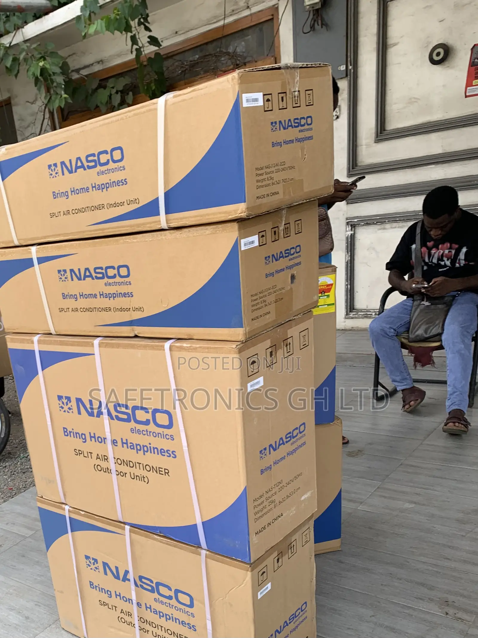 Just Purchase Nasco 1.5hp R410 Split Air Conditioner Sku: Nas-T12n1