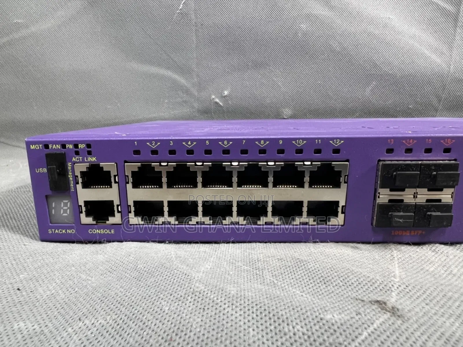 Extreme Networks X440-G2-12p-10age4. 12port Gigabit Poe + Switch 4sfp.