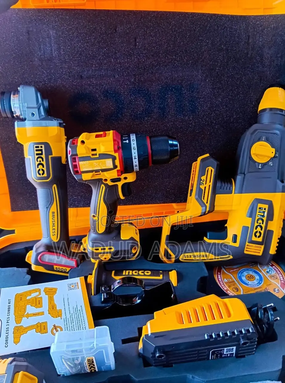 Ingco Cordless 3 Pieces