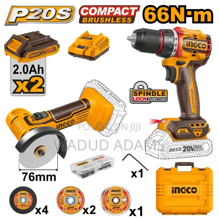 Ingco Cordless 3 Pieces