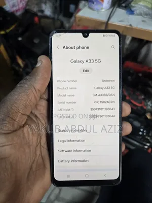 Samsung Galaxy A33 5G 128 GB Black