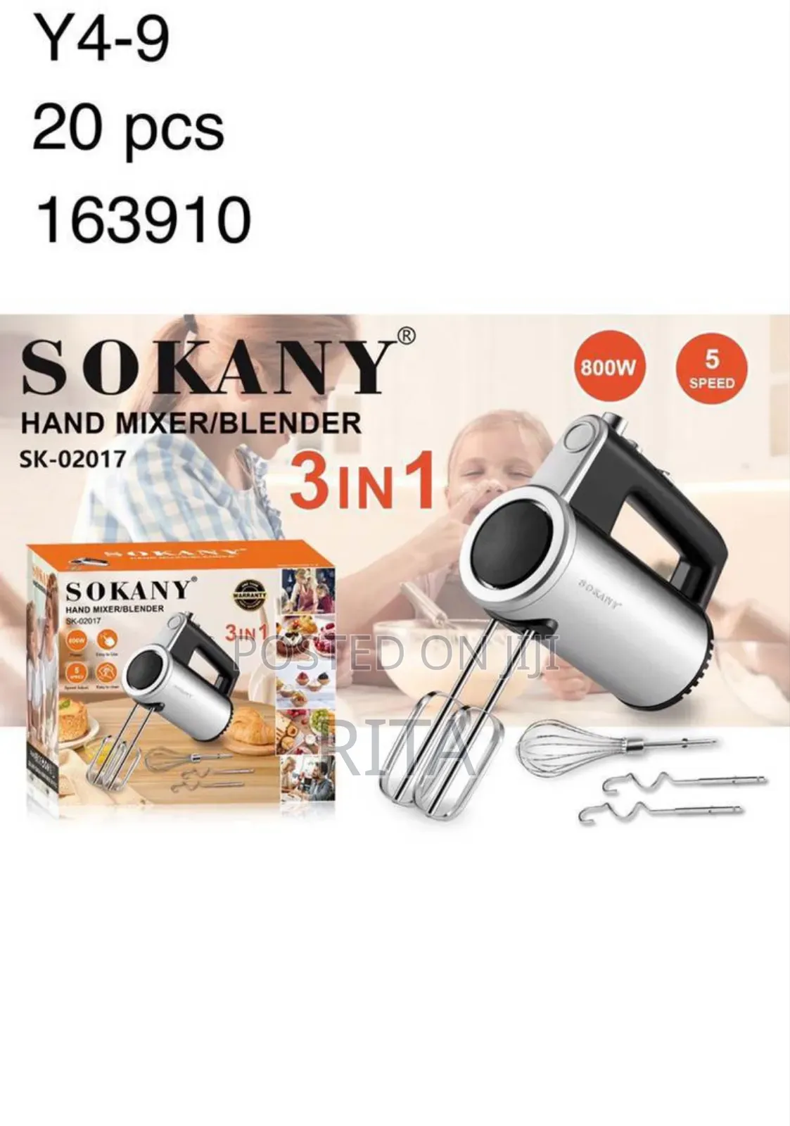 3in1 Hand Mixer