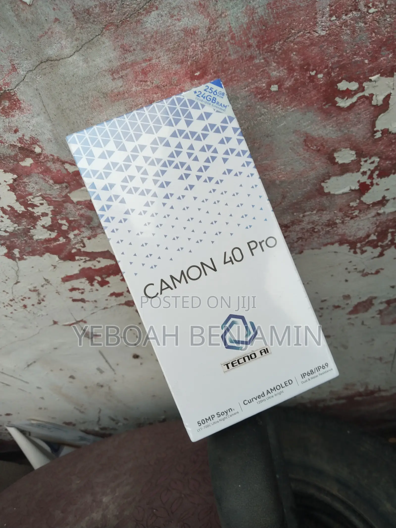 New Tecno Camon 40 Pro 4G 256 GB Gray