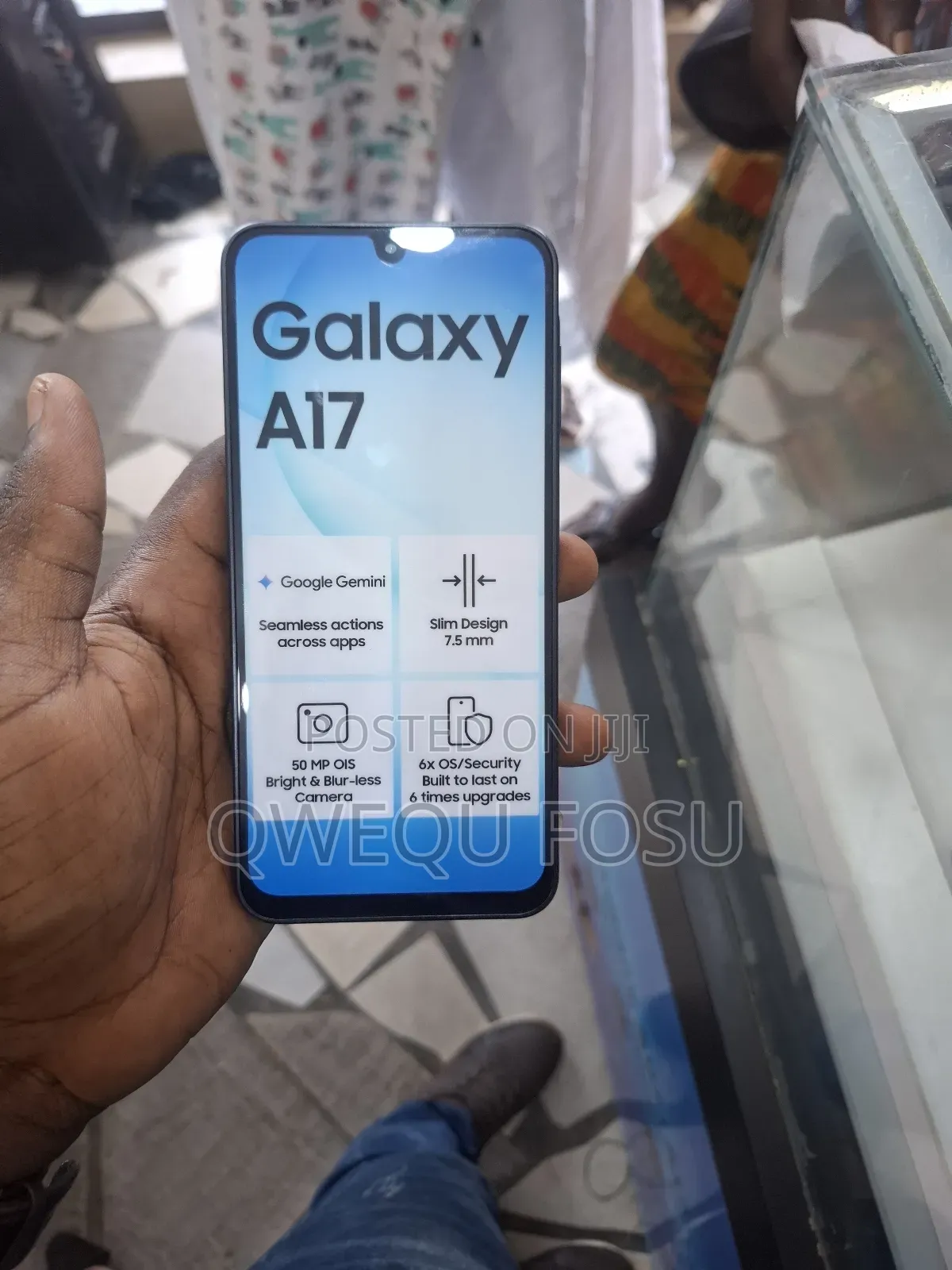 New Samsung Galaxy A17 128 GB Black