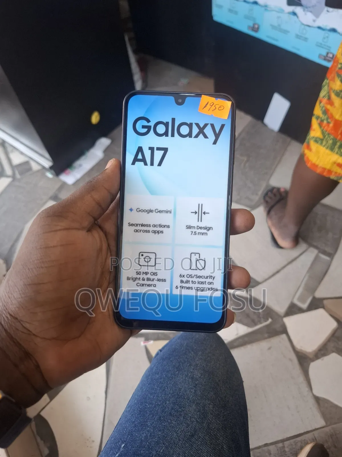 New Samsung Galaxy A17 128 GB Black