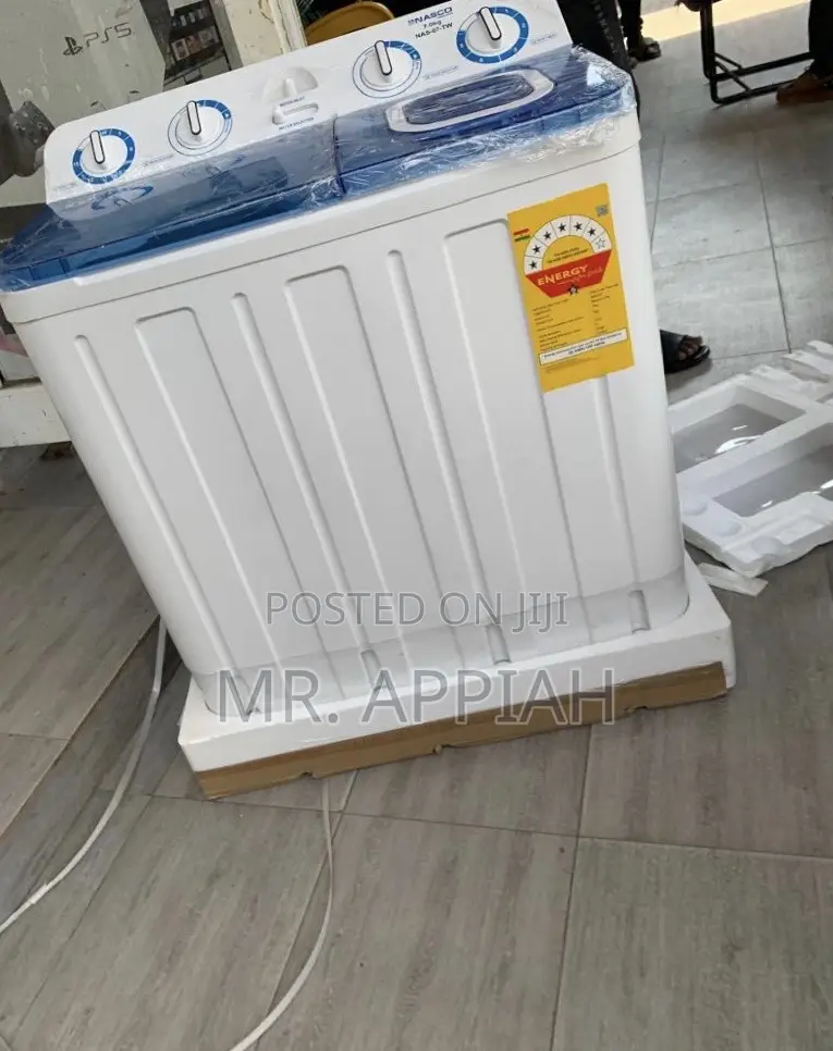 Shop Unique Nasco 7kg Washing Machine With Transparent Lid(White) 