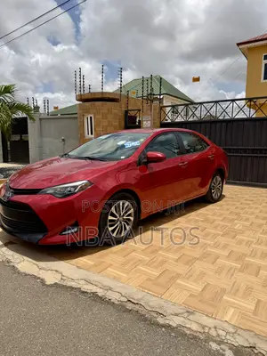 Toyota Corolla XLE (1.8L 4cyl 2A) 2018 Red