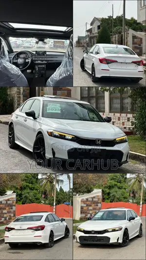 New Honda Civic Sport CVT 2025 White