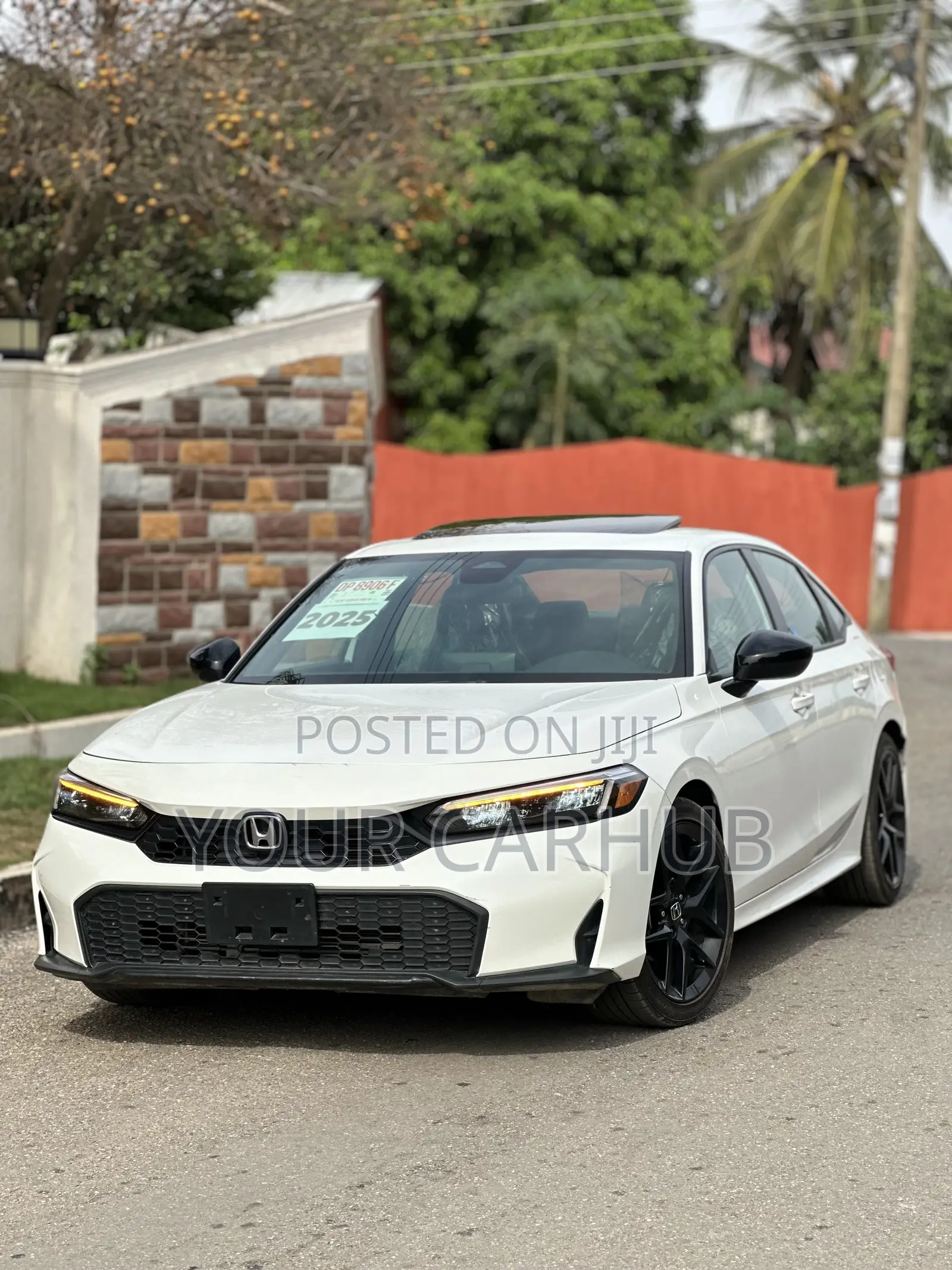 New Honda Civic Sport CVT 2025 White