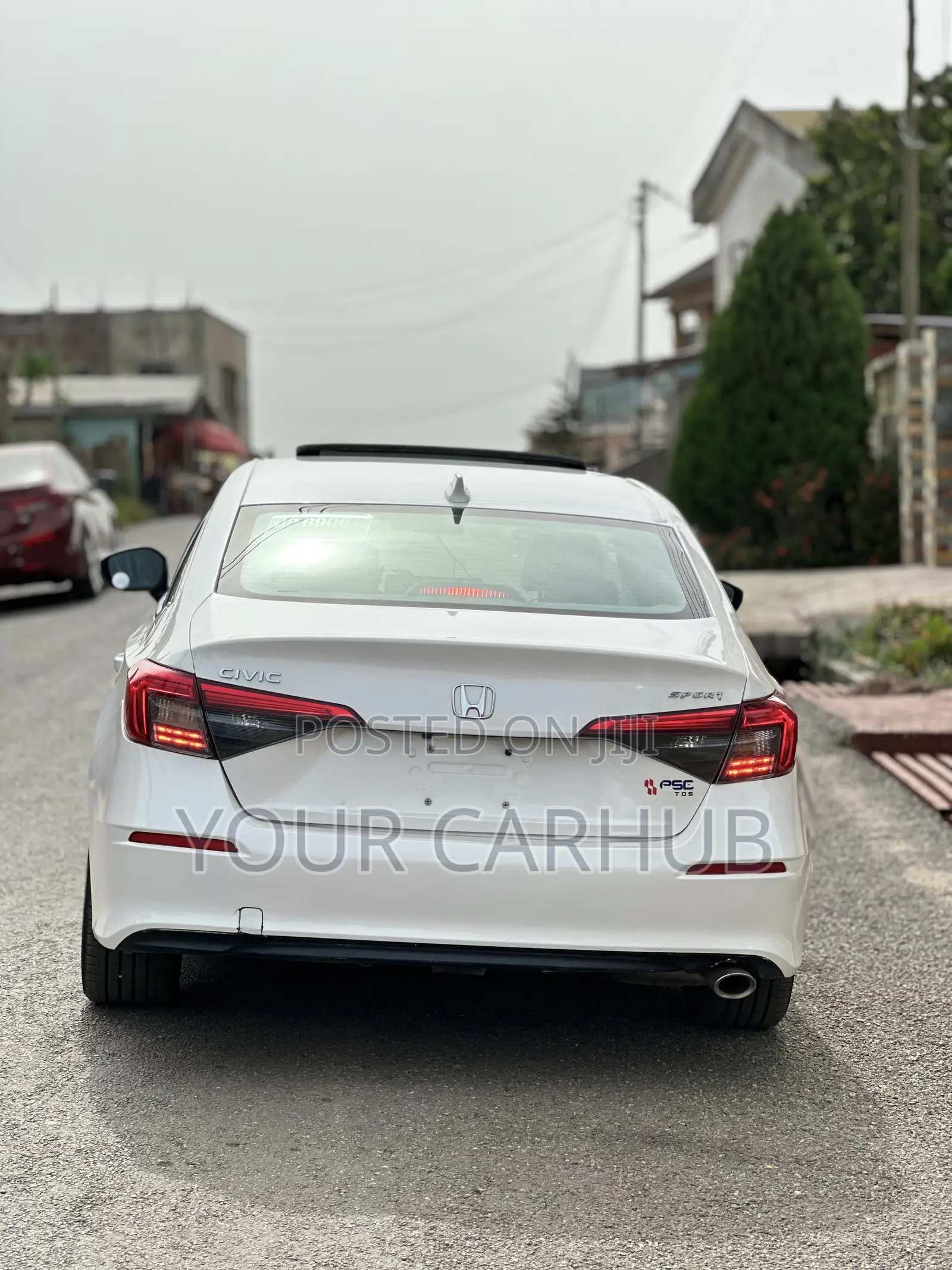 New Honda Civic Sport CVT 2025 White