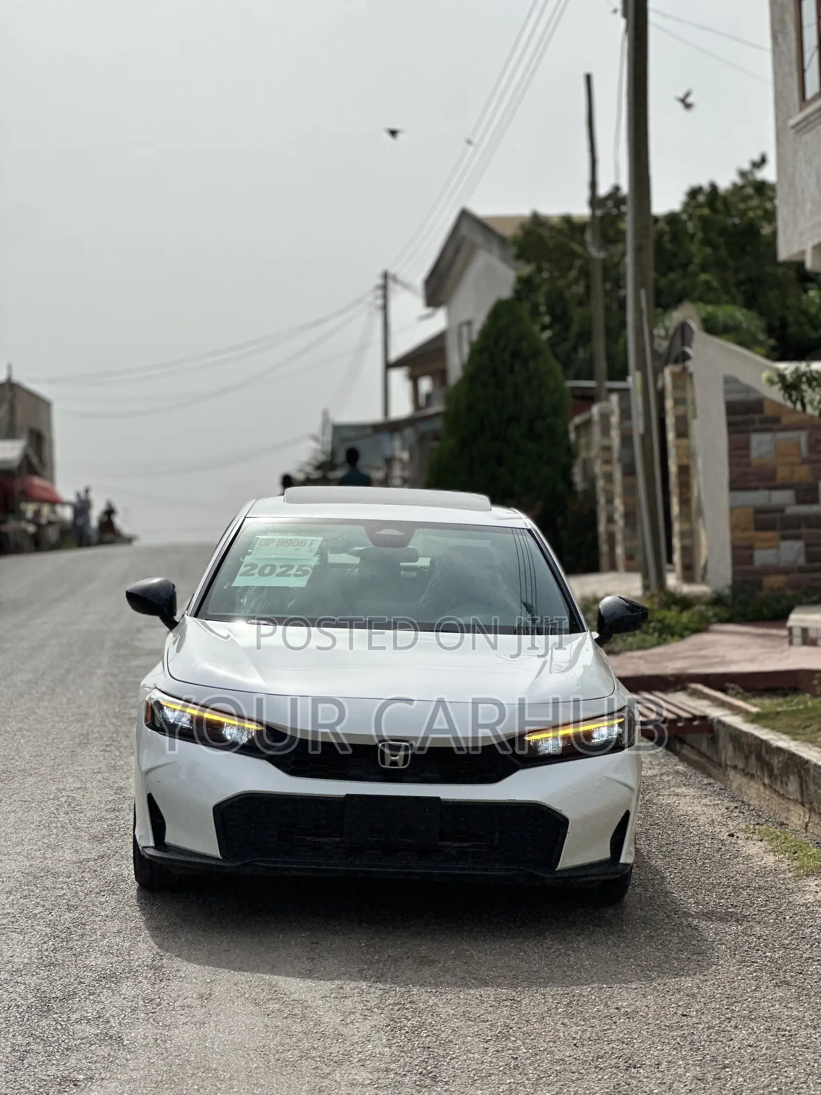 New Honda Civic Sport CVT 2025 White