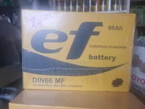 15 Plate 66ah 12v Car Battery