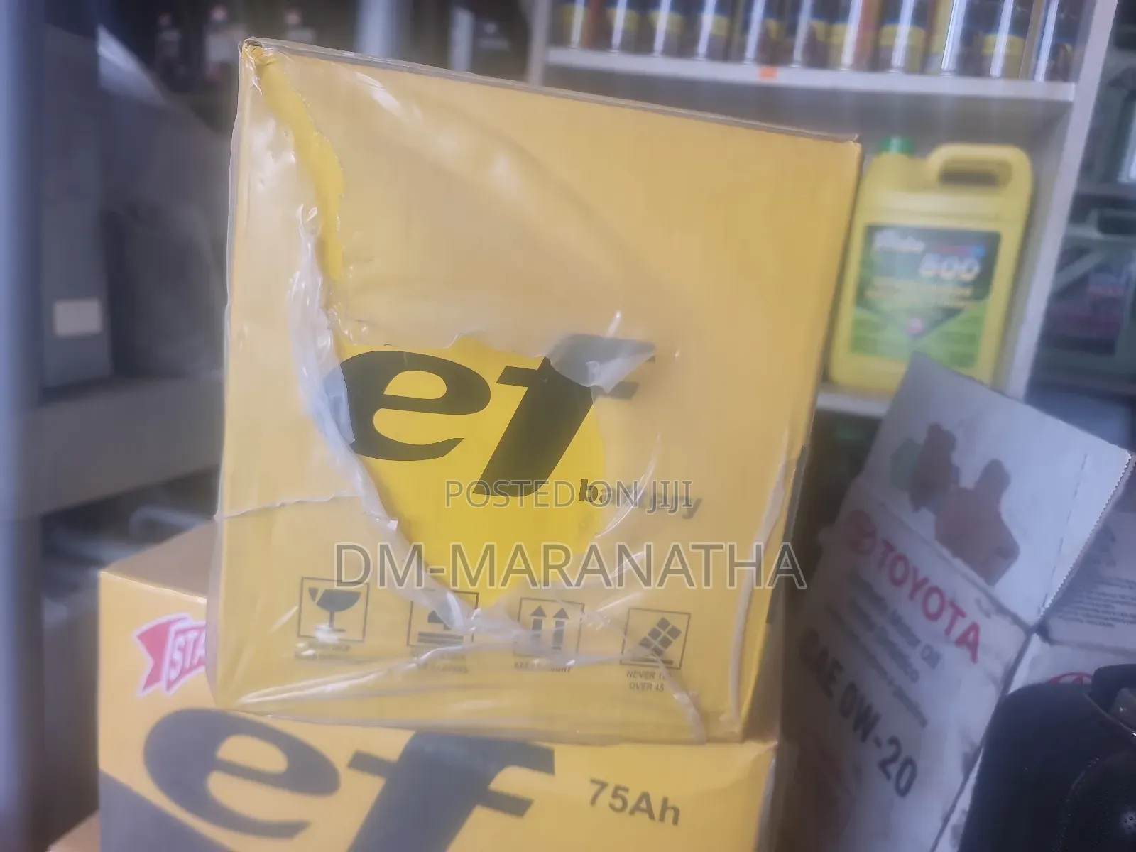 15 Plate 66ah 12v Car Battery