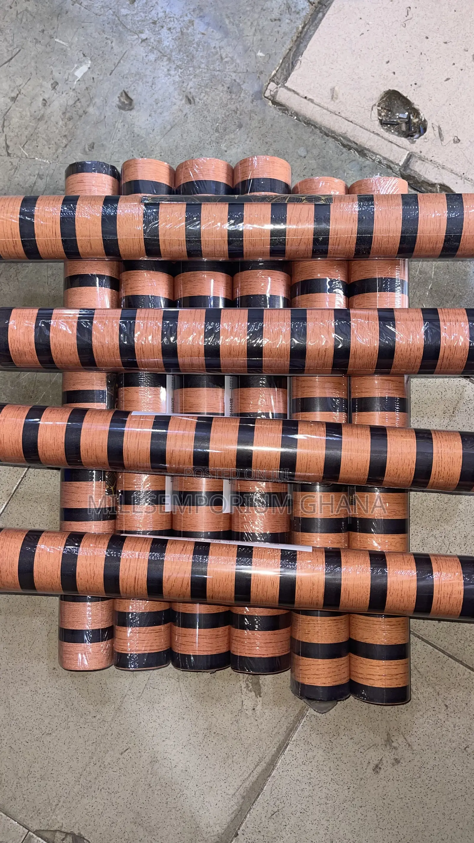 Black and Brown Wallpaper Panel 3d