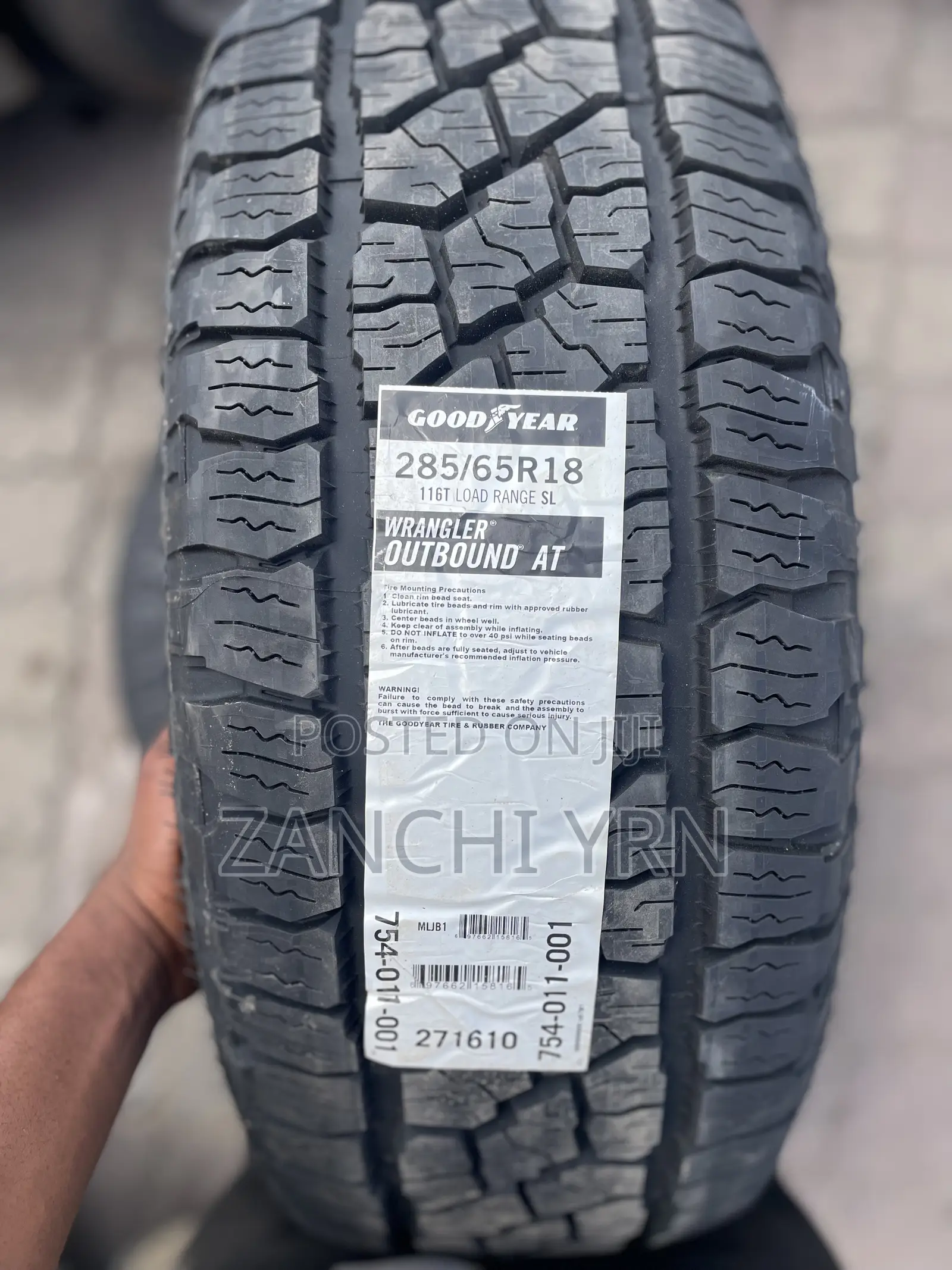 285/65r18 116t,Goodyear Wrangler Outbound