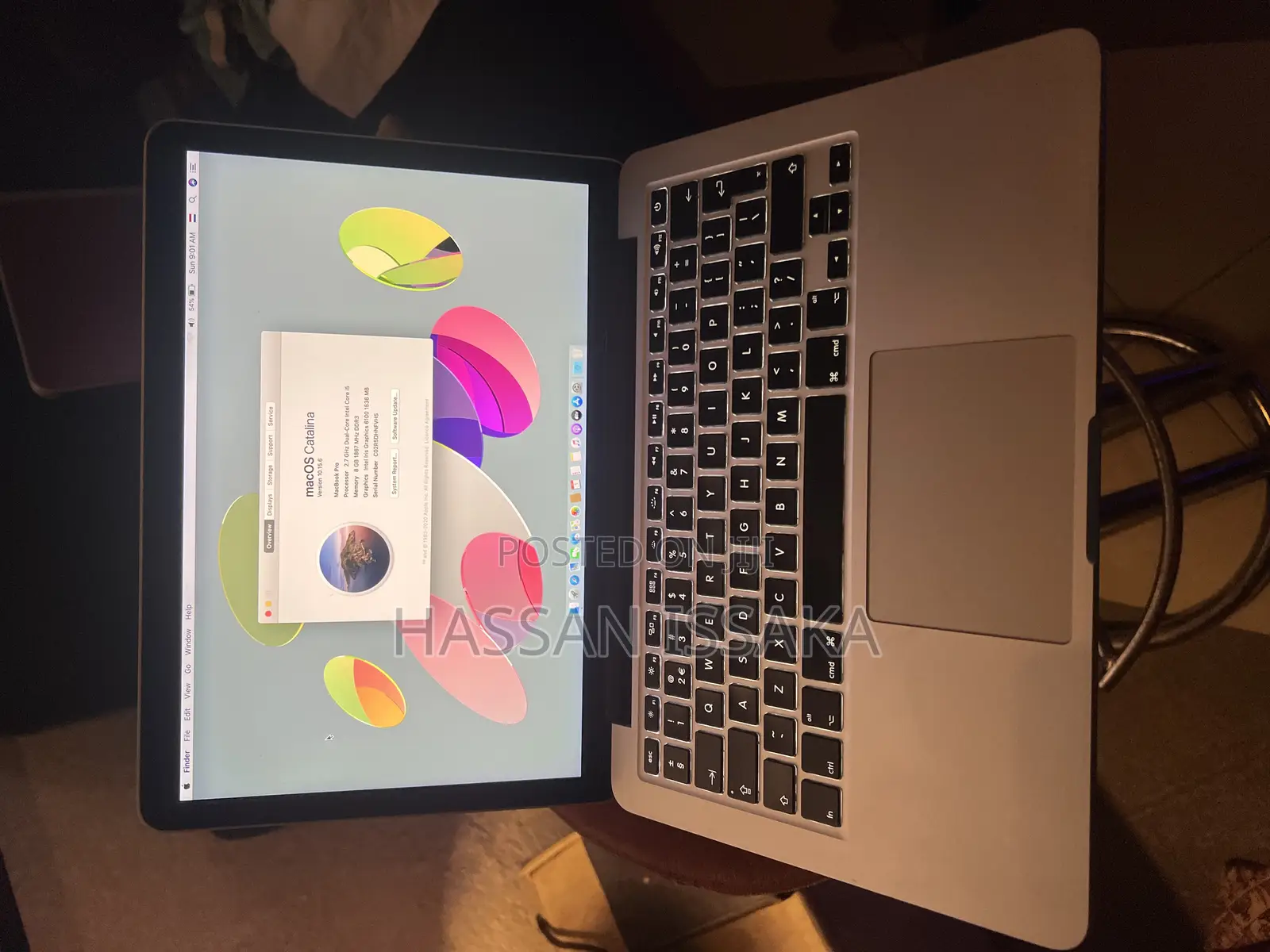 Laptop Apple MacBook Pro 8GB Intel Core i5 SSD 256GB