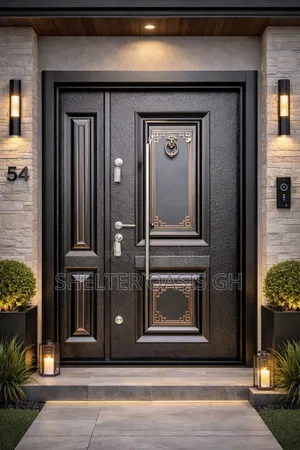 Aluminium Cast Door One and Half