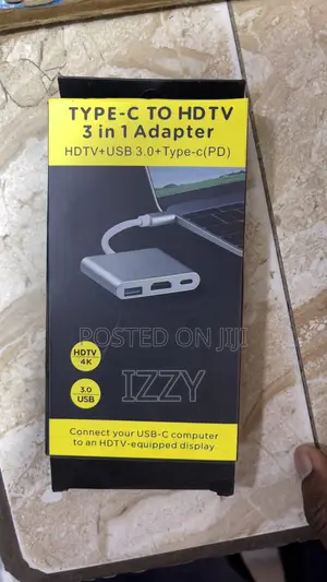 Type-C to Hd Tv 3 in 1 Adapter Hdtv+Usb 3.0+ Type-C(Pd)