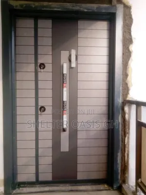 Wooden Security Door One And Half